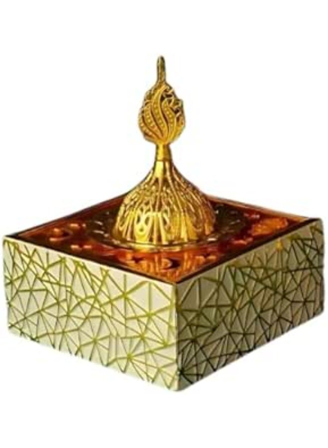 Square Incense Burner – Elegant Home Fragrance Decor